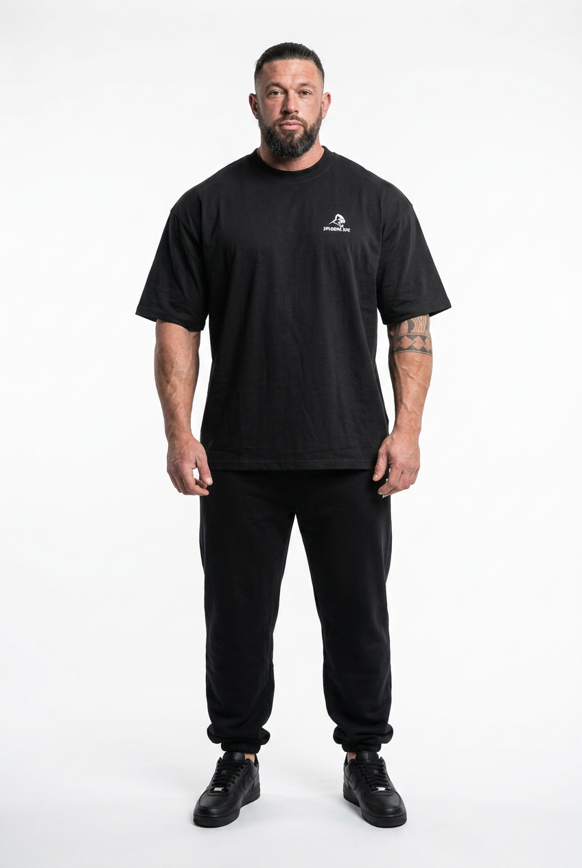 XAPE Vertex Ultra Oversized Tee - Black
