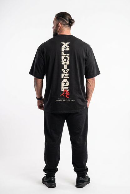 XAPE Vertex Oversized Tee - Black