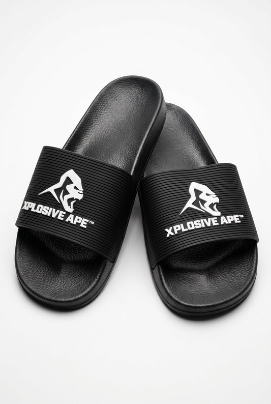 XAPE Prime Logo Sliders - Black