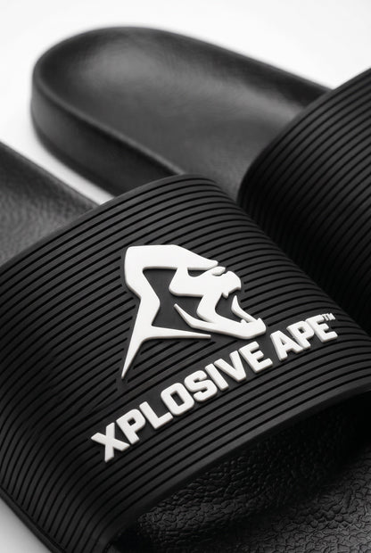 XAPE Prime Logo Sliders - Black
