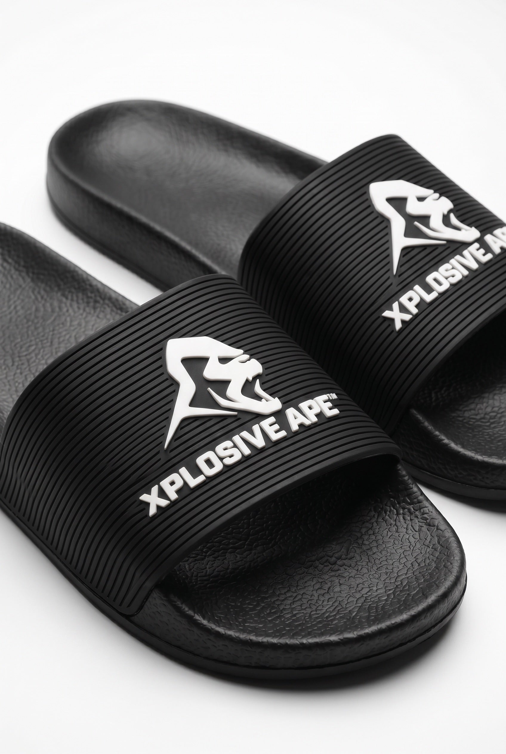 XAPE Prime Logo Sliders - Black