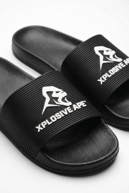 XAPE Prime Logo Sliders - Black
