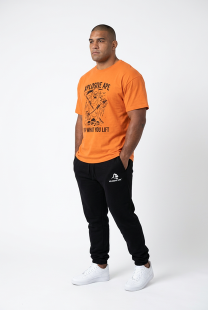 XAPE Grim Reaper Ape Tee - Orange