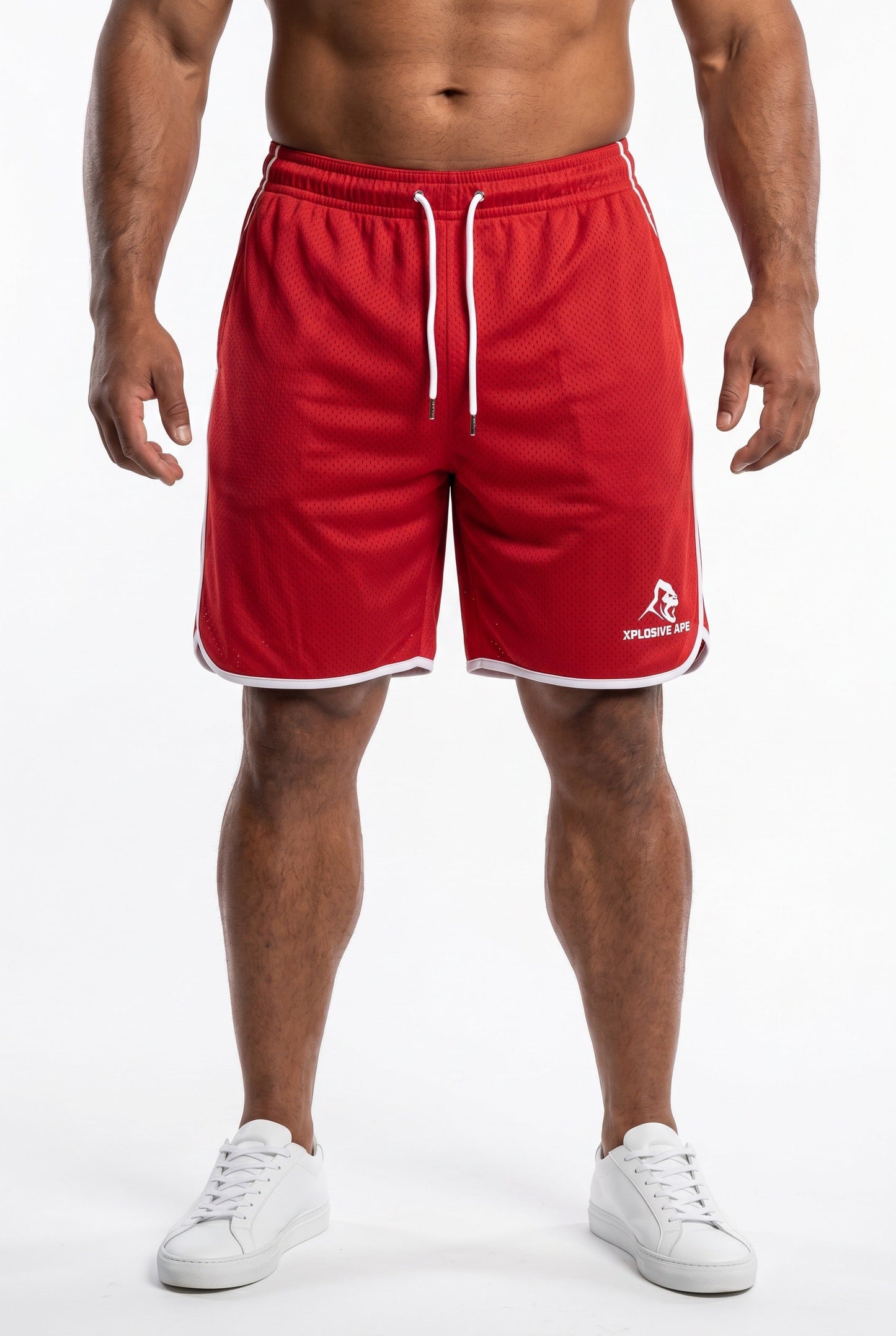 XAPE Strike Elite Shorts - Red/White