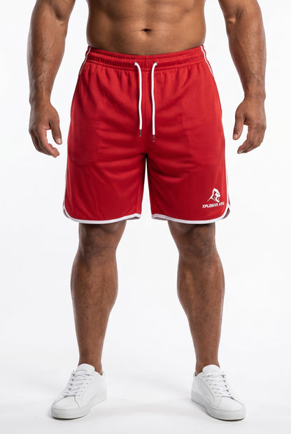 XAPE Strike Elite Shorts - Red/White