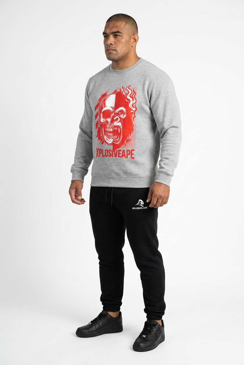 XAPE Juggernaut Sweatshirt - Sports Grey