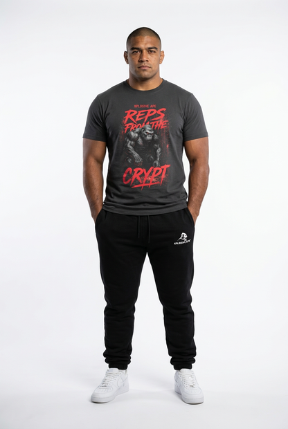 XAPE Reps From The Crypt Tee - Charcoal