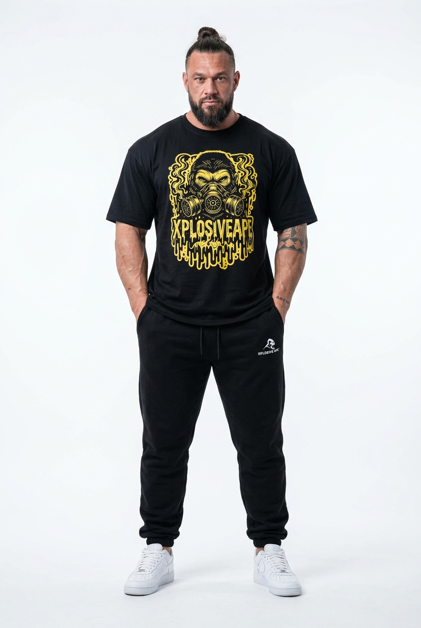 XAPE Sickness Tee - Black