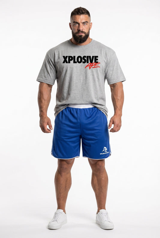 XAPE Strike Elite Shorts - Blue/White