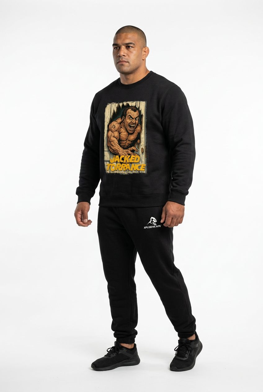 XAPE Jacked Torrance Sweatshirt - Black