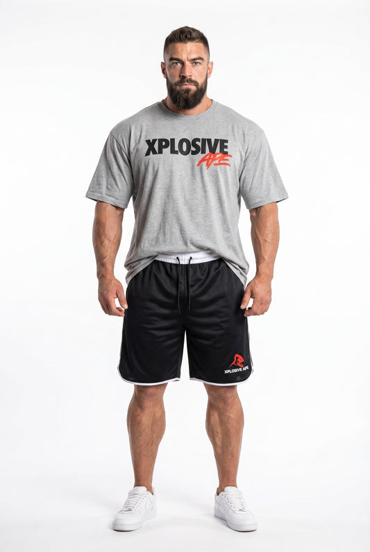 XAPE Strike Elite Shorts - Black/White