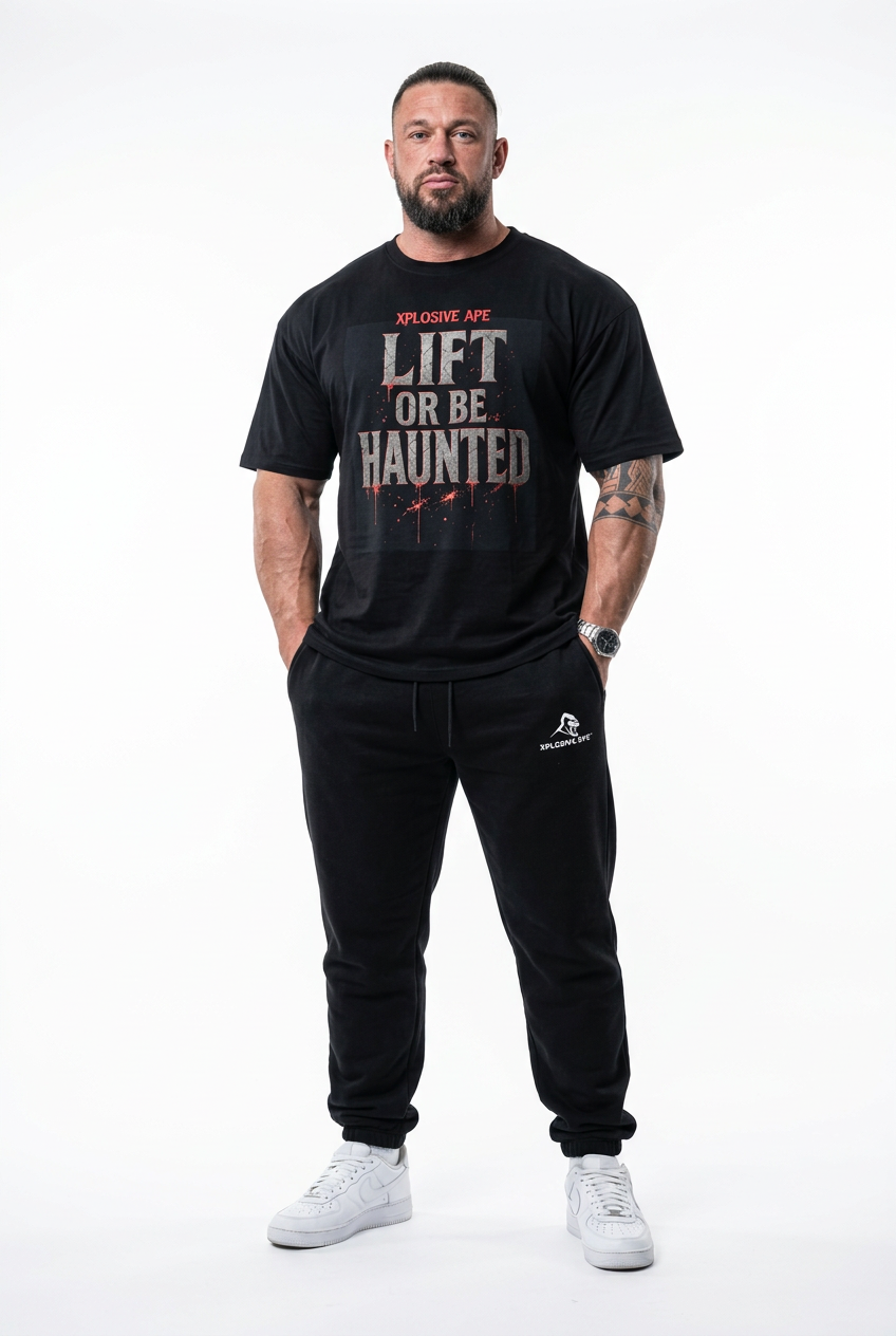XAPE Lift or be Haunted Tee - Black