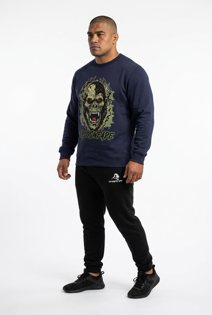 XAPE Undead Sweatshirt - Navy