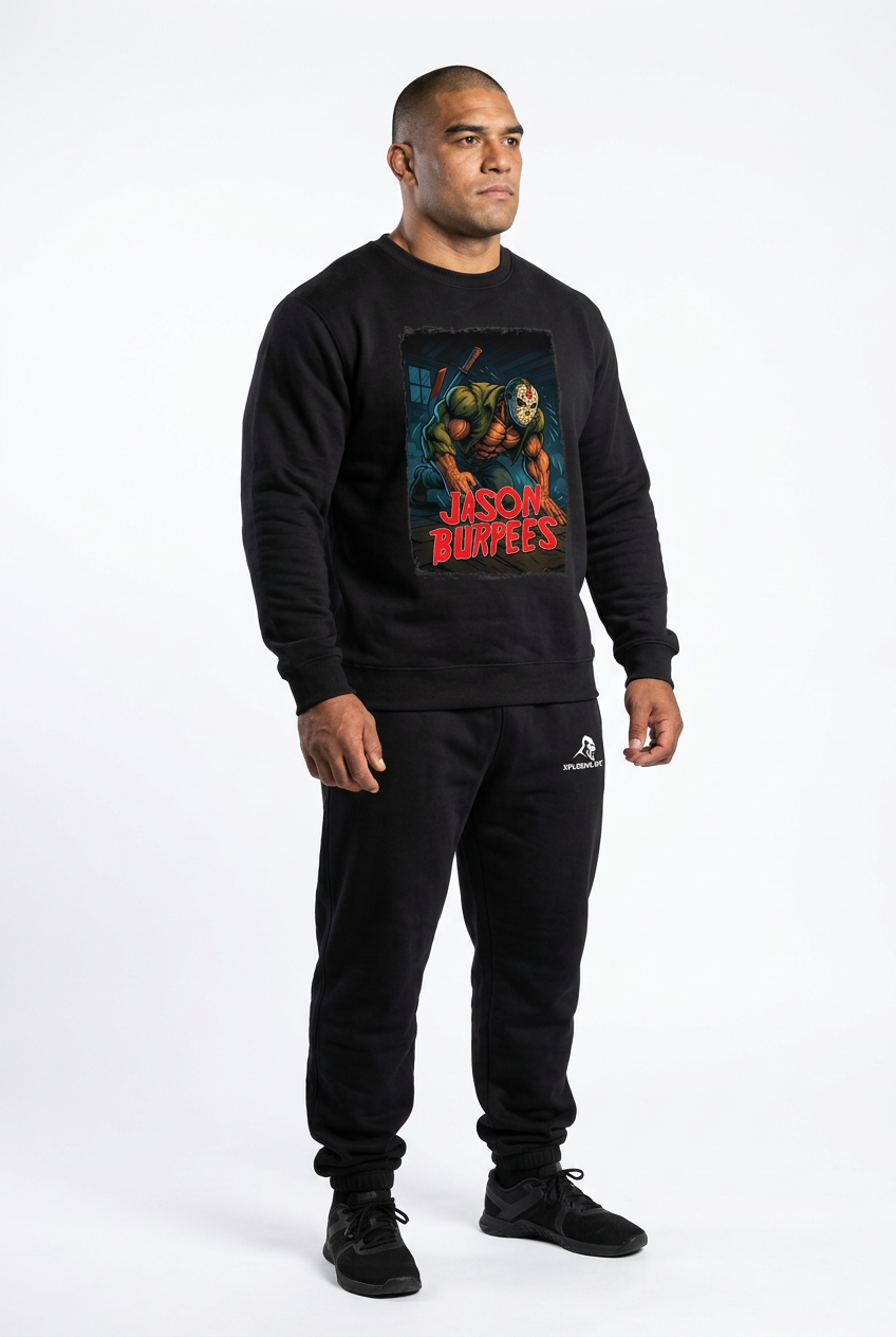 XAPE Jason Burpees Sweatshirt - Black