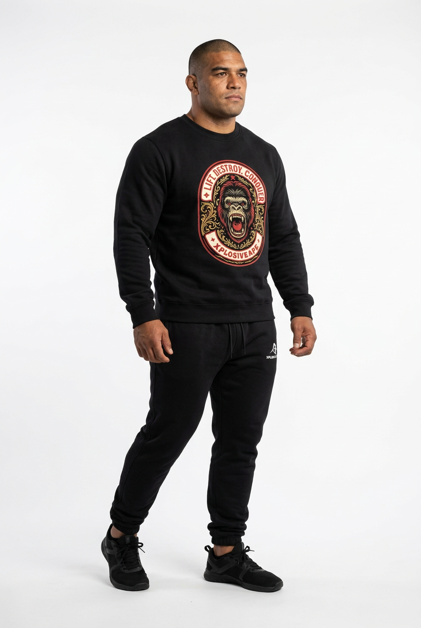 XAPE Heritage Sweatshirt - Black