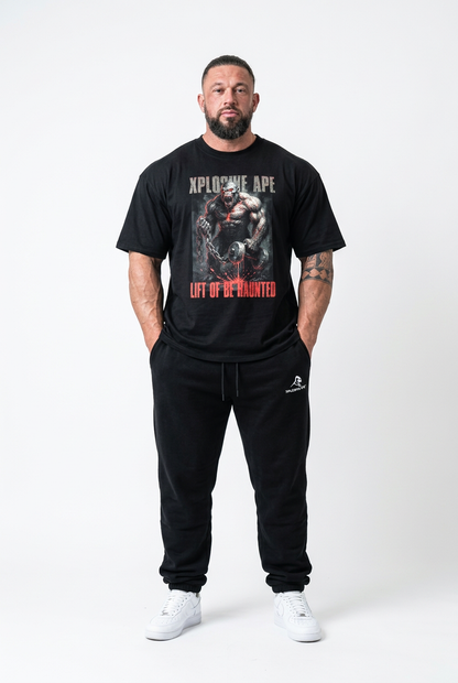 XAPE Zombie Strongman Ape Tee - Black