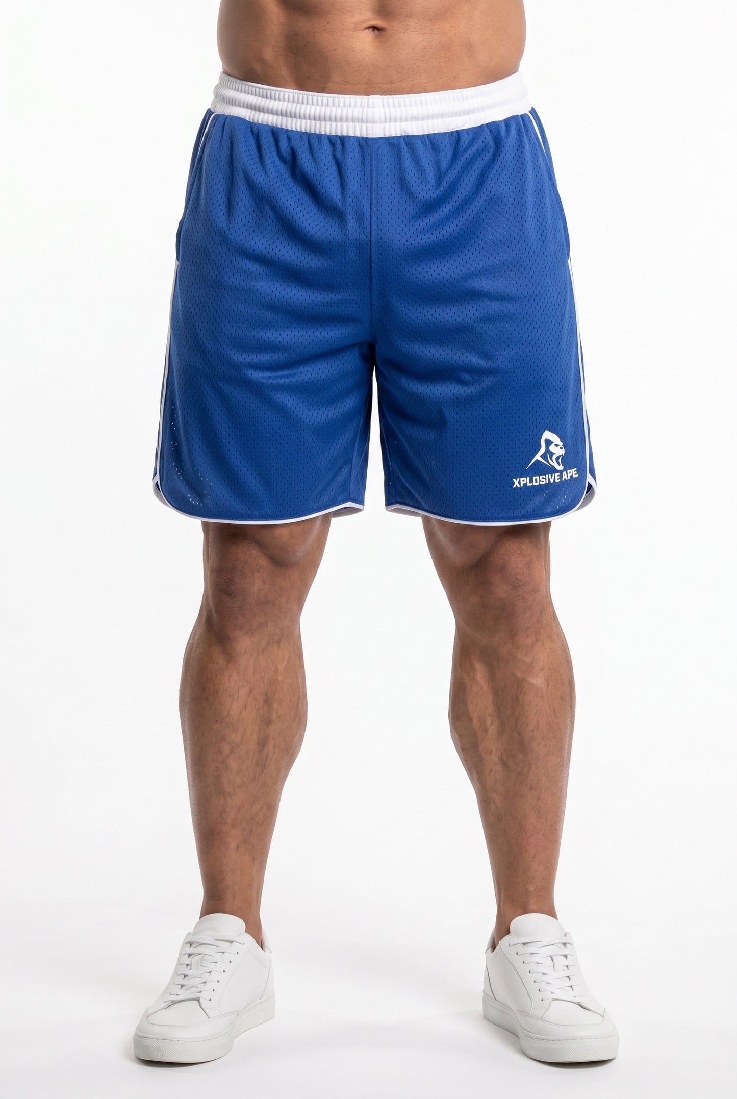 XAPE Strike Elite Shorts - Blue/White