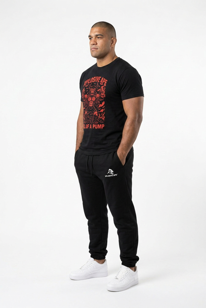 XAPE Hellfire Pump Tee - Black