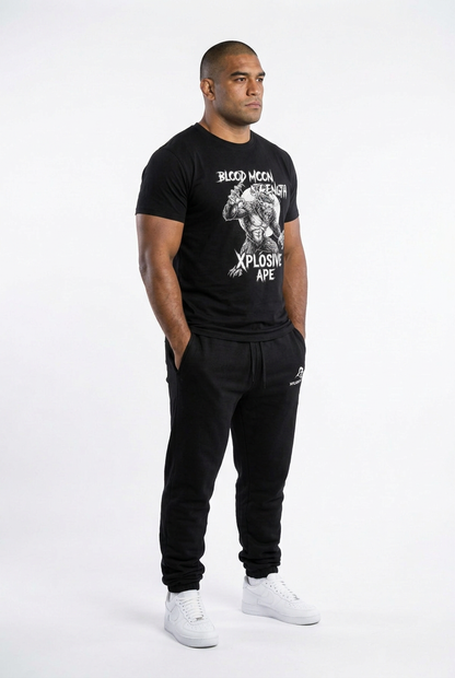 XAPE Blood Moon Strength Tee - Black