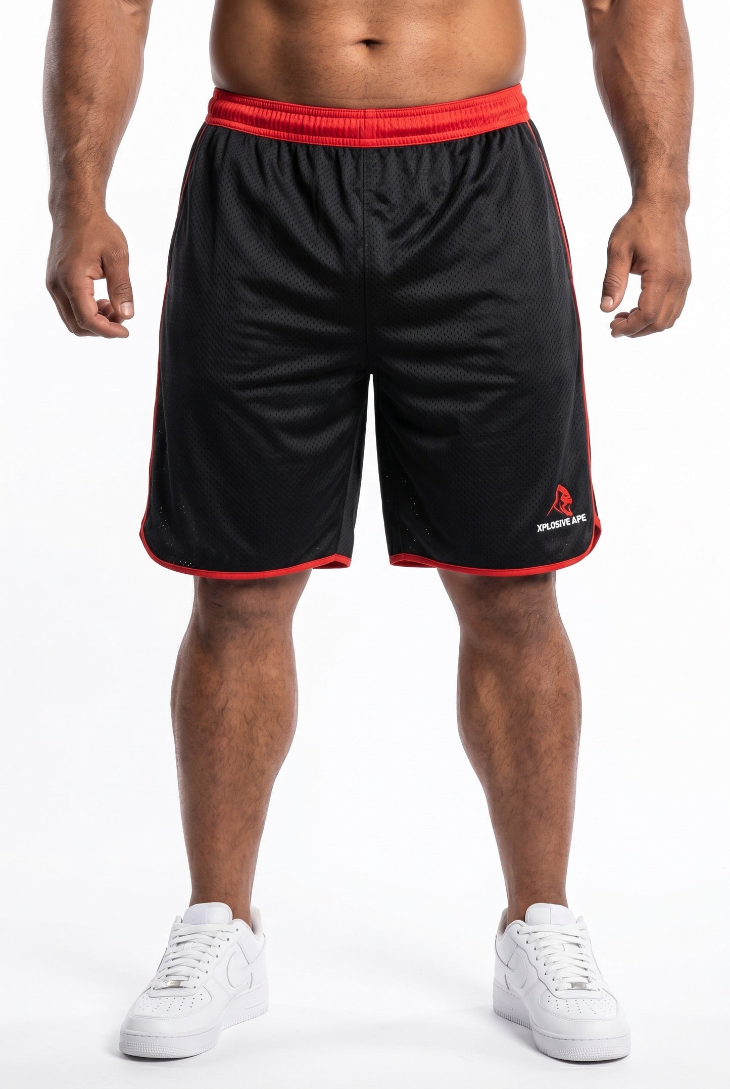 XAPE Strike Elite Shorts - Black/Red