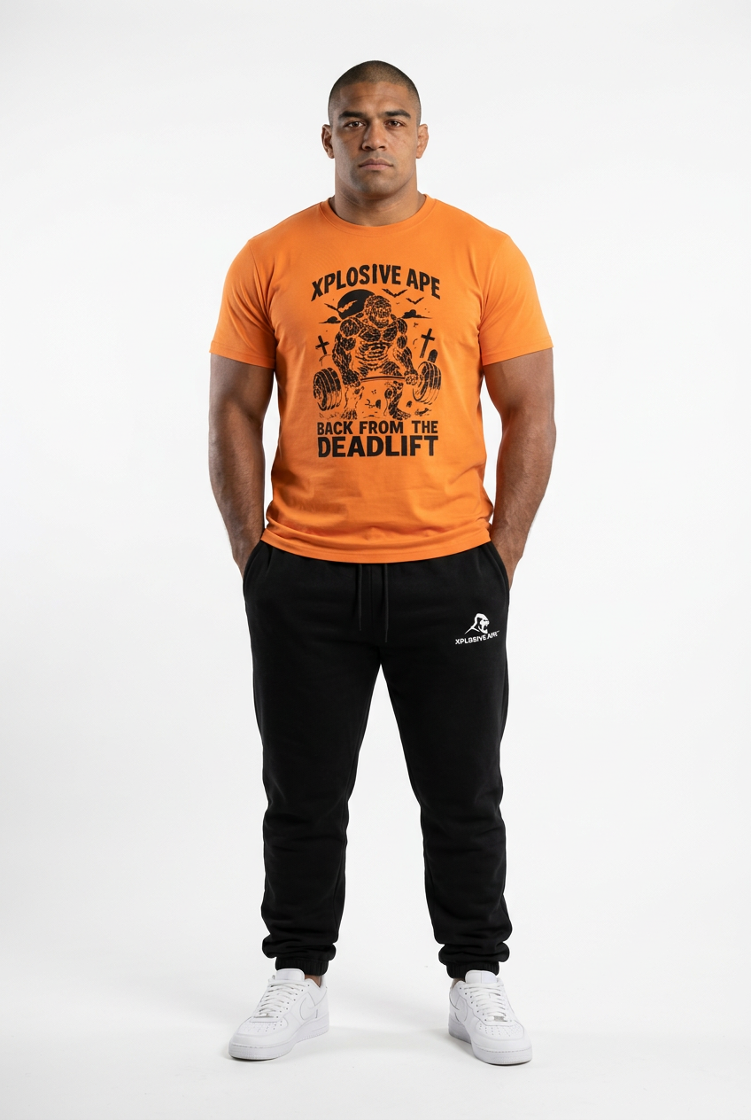 XAPE Graveyard Gains Tee - Orange