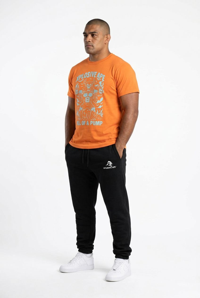 XAPE Hellfire Pump Tee - Orange