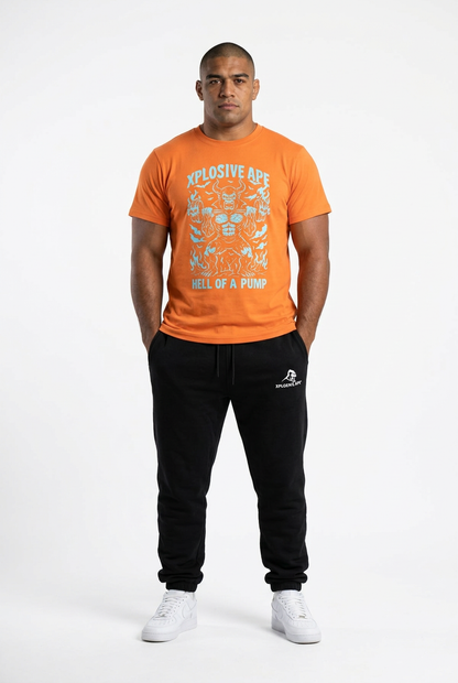 XAPE Hellfire Pump Tee - Orange