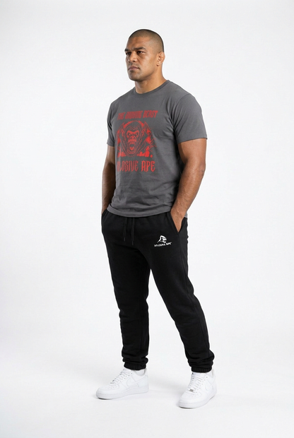 XAPE Vampire Ape Tee - Charcoal