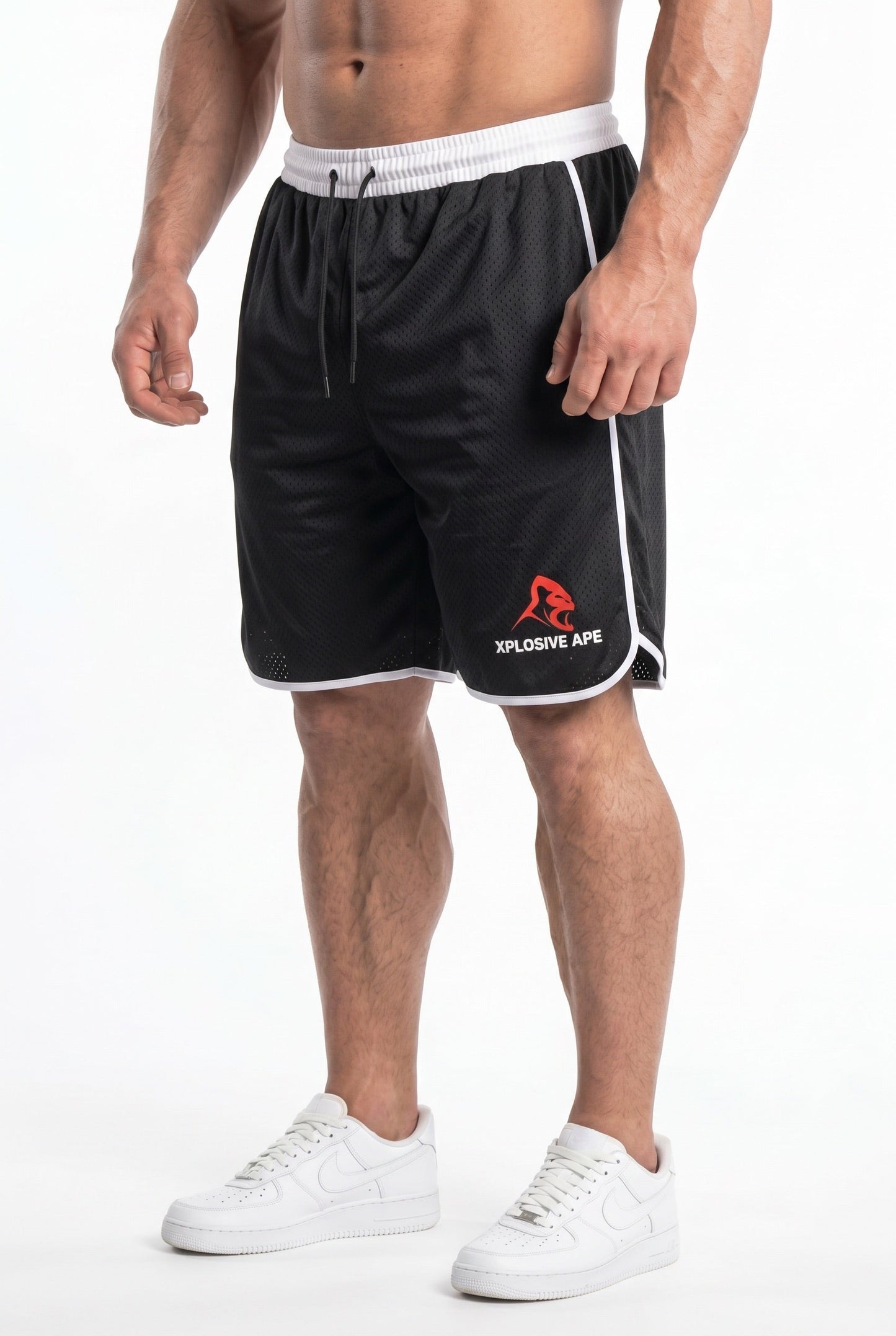 XAPE Strike Elite Shorts - Black/White