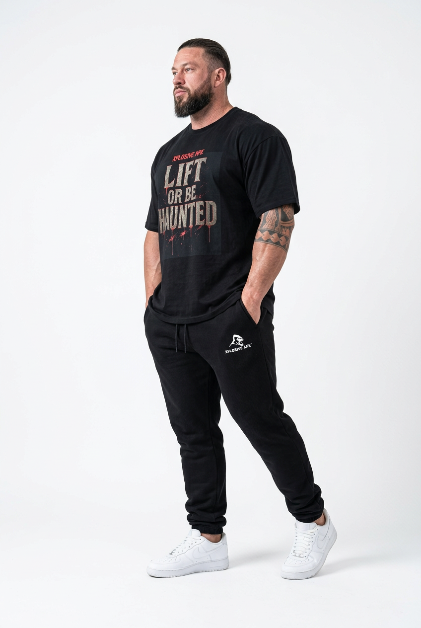 XAPE Lift or be Haunted Tee - Black