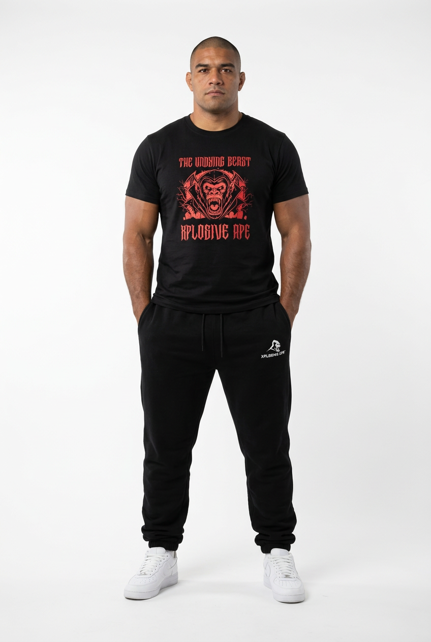 XAPE Vampire Ape Tee - Black