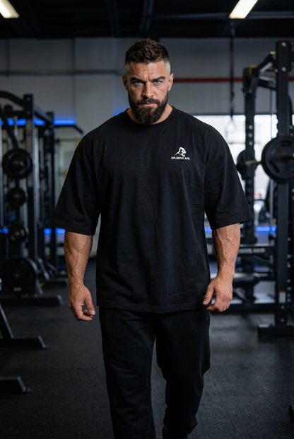 XAPE IronStrike Ultra Oversized Tee - Black