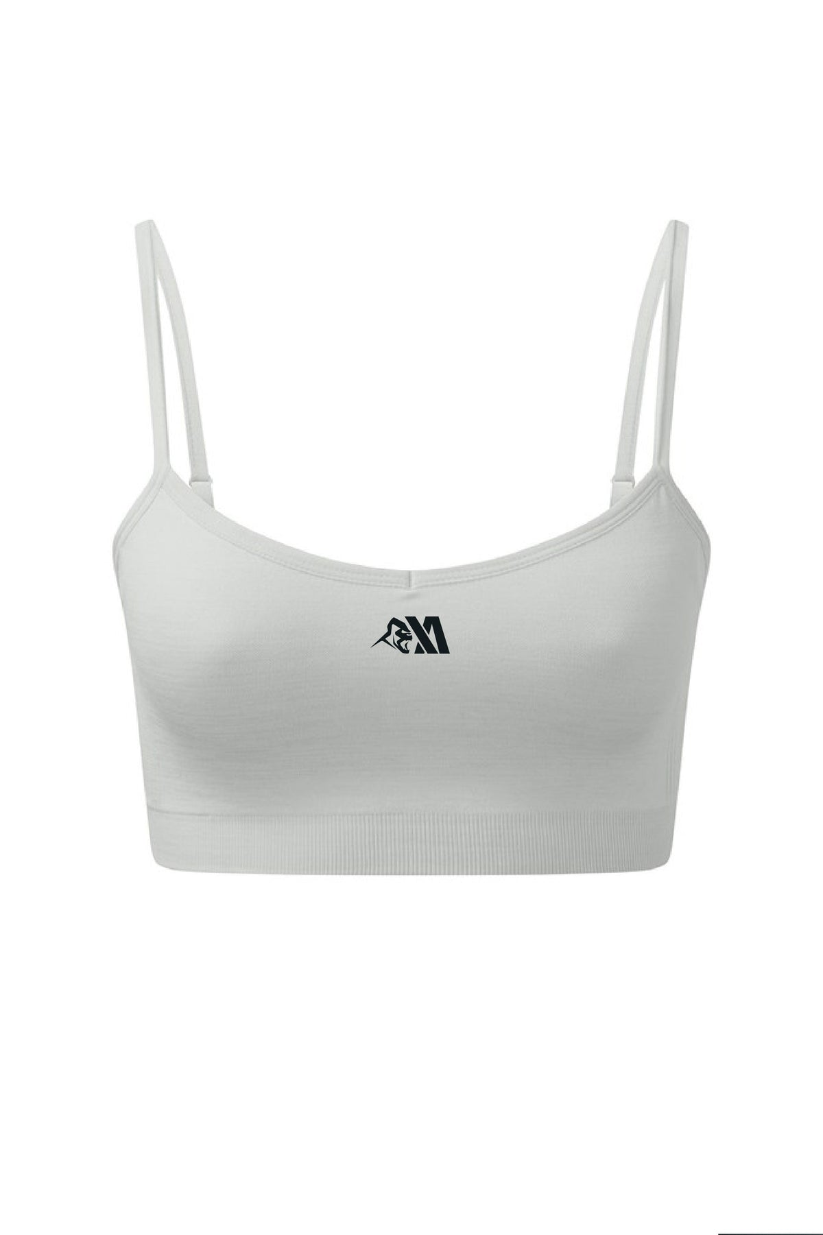 XA Women's Core Logo Seamless Sports Bra - Sports Grey