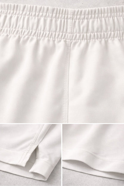 XAPE Original Logo Performance Shorts - White