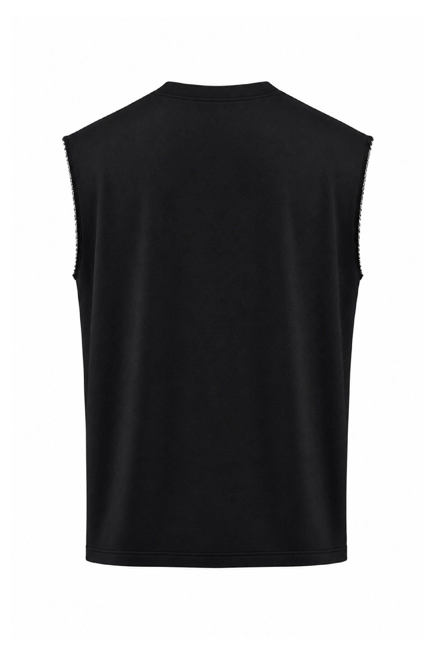 XAPE Apehead Barcoded Oversized Vest - Black