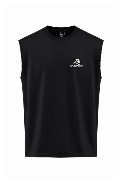 XAPE Vertex Oversized Vest - Black