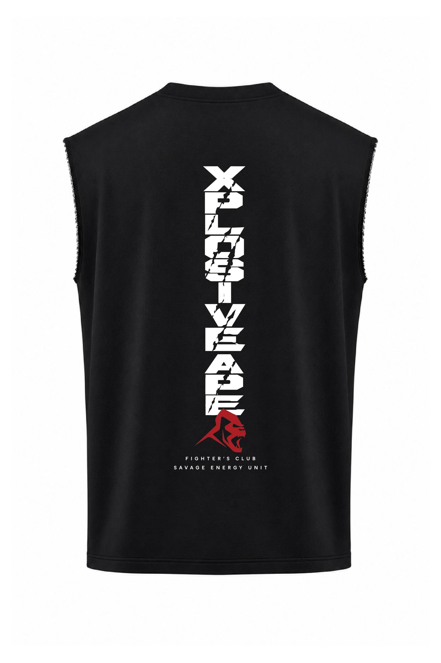 XAPE Vertex Oversized Vest - Black