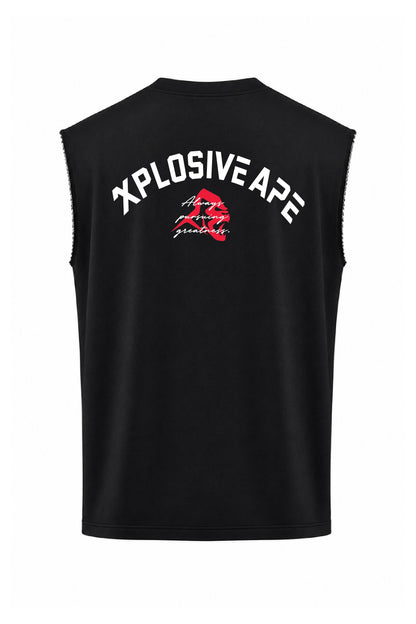 XAPE Hyperdrive Oversized Vest - Black