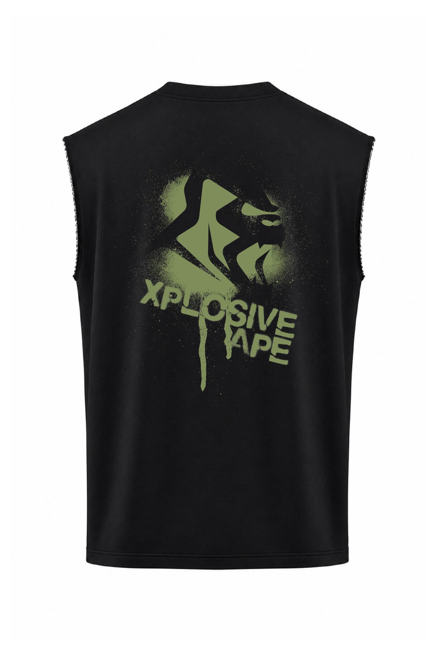 XAPE Canister Oversized Vest - Black