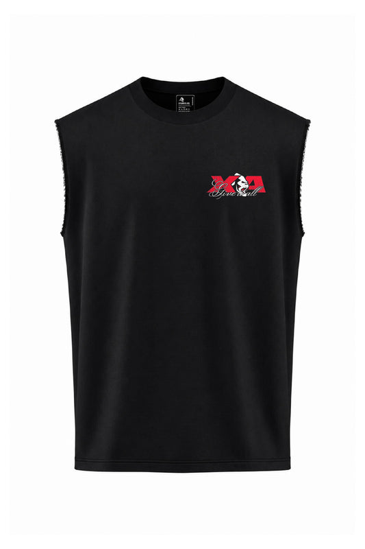 XAPE Primal Grind Oversized Vest - Black