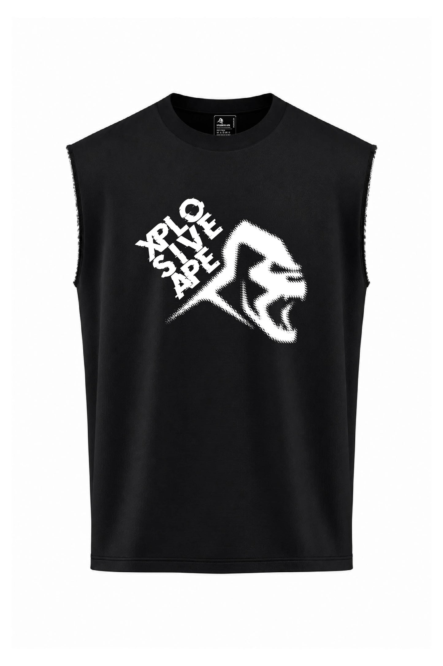 XAPE Turbulence Oversized Vest - Black