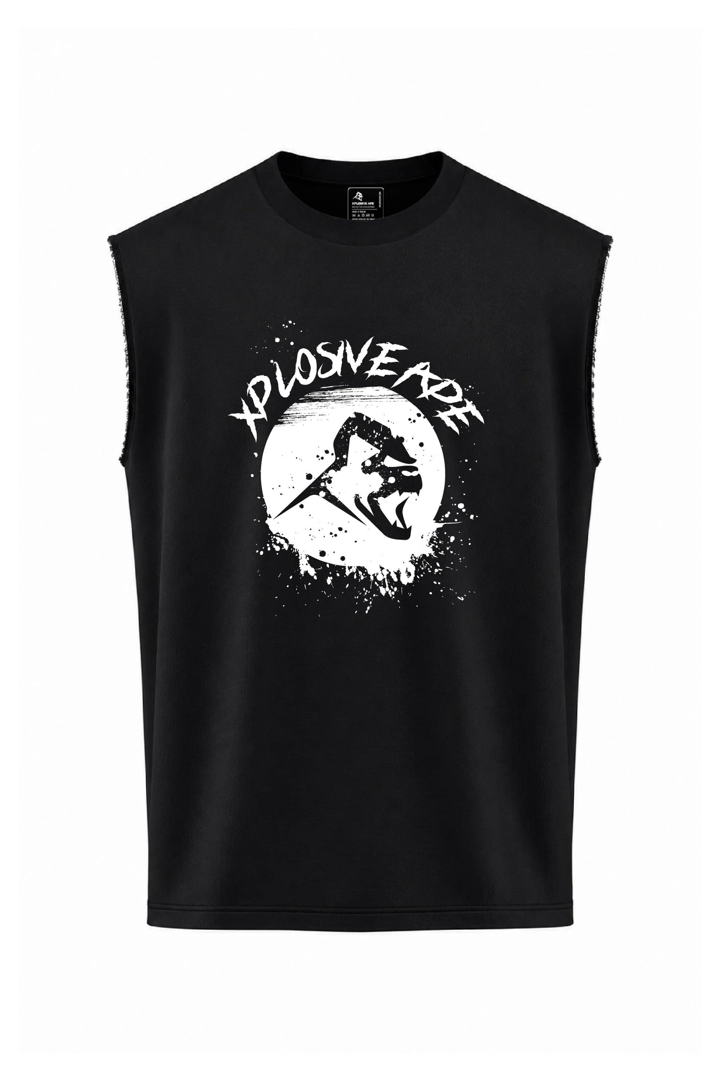 XAPE Sunset Oversized Vest - Black