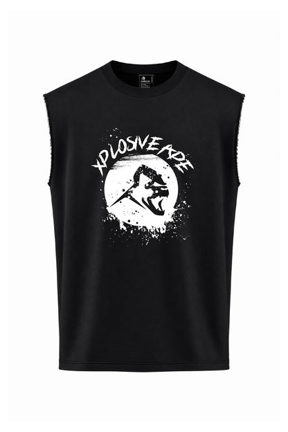 XAPE Sunset Oversized Vest - Black
