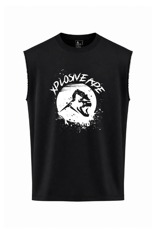 XAPE Sunset Oversized Vest - Black