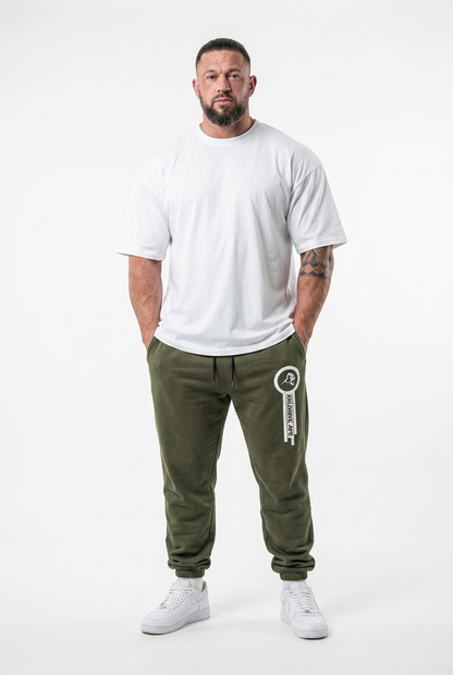 XAPE Panelled V4 Joggers - Khaki