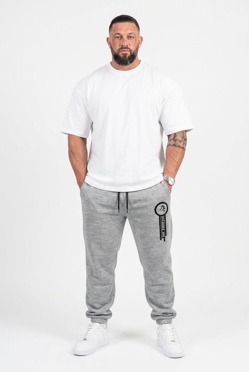 XAPE Panelled V4 Joggers - Sports Grey