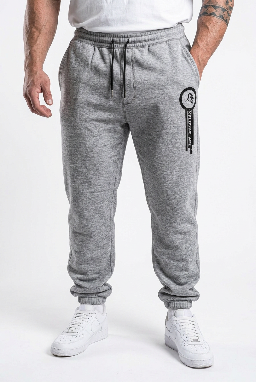 XAPE Panelled V4 Joggers - Sports Grey