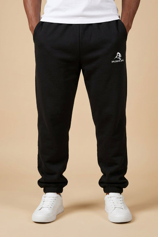 XAPE Prime Oversized Joggers - Black
