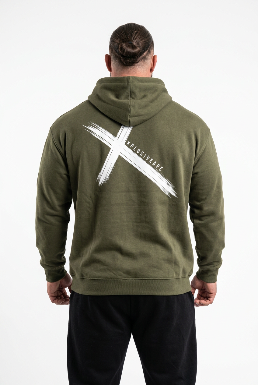 XAPE Set Off Hoodie - Khaki