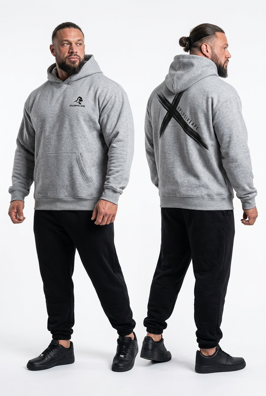 XAPE Set Off Hoodie - Sports Grey